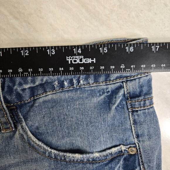 Free People Micro Booty Shorts Womens 27 Distressed Spring Break Festival Boho - Picture 11 of 13